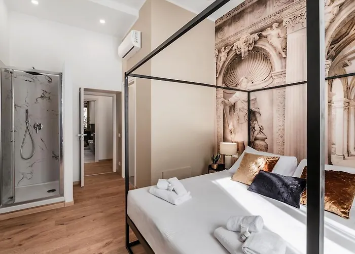 4 Bedrooms Luxury Jacuzzi - 10 Min Metro To Colosseum Daire