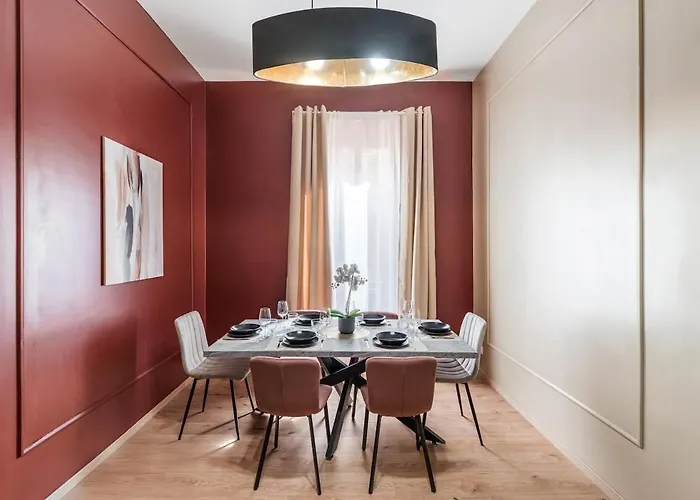 4 Bedrooms Luxury Jacuzzi - 10 Min Metro To Colosseum *